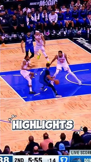 Jalen Suggs Finds Goga Bitadze for Easy Dunk! | Magic vs Knicks (Dec 27, 2024) #nba