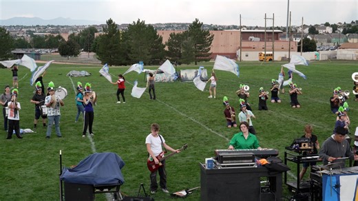 5.1K views · 74 reactions | From spinning flags to telling stories, the color guard transforms the marching band into a full visual performance. For these students, it’s more than a show — it’s confidence, teamwork, and memories that last long after high school. For National Arts in Education Week, Sept. 7-13, District 49 is taking a look at how our students are participating in the arts. Sand Creek High School Sand Creek Zone | School District 49 | Facebook