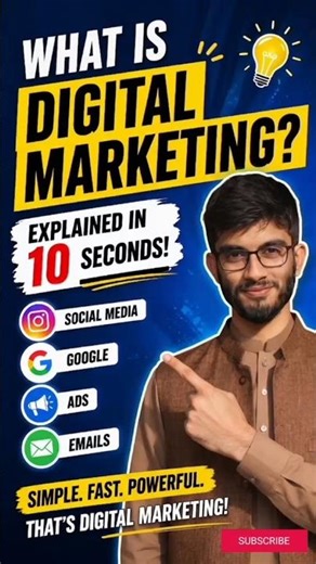 What is Digital Marketing? Explained in 10 Seconds | Easy Beginner Guide | Social Media Marketing