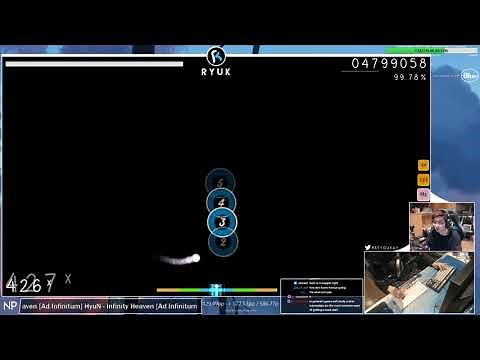 [Live] RyuK | HyuN - Infinity Heaven [Ad Infinitum] 1st +HDDT FC 99.25% {#1 559pp FC} - osu!