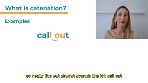 3. Consonant Vowel Linking in English What is catenation Connected Speech