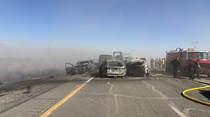 Crash on Interstate 10 in Tonopah leaves 4 people dead, cars stranded on eastbound lanes for hours