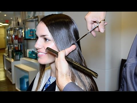 Extreme Hair Makeover from Long to Pixie with Laura by Jerome Lordet