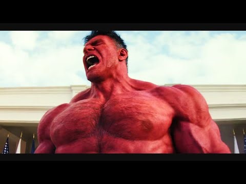 Red Hulk - Powers and Fights from Captain America: Brave New World