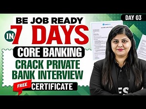 Be Job-Ready in 7 Days | Free Core Banking Series – Day 3 | Crack Private Bank Job