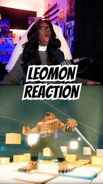 My reaction to Leomon digivolution in Digimon Story: Time Stranger #digimon #gaming