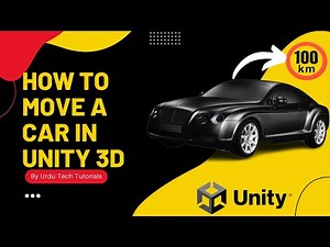 How to Move a Car in Unity || UNITY 3D || #3dGameDeveloper #unity #unity3d || Urdu Tech Tutorials