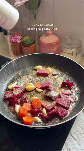 15-Min Pink Sauce Pasta 🎀| The Prettiest Pasta Ever 😭💕