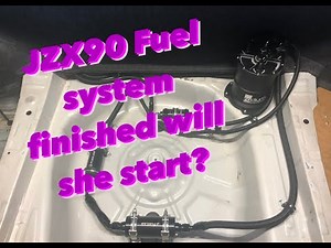 RACE PREP ep.10 1JZ SOUNDS!!! FUEL SYSTEM UPGRADE COMPLETE FOR THE JZX90