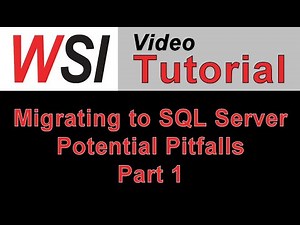Upsize Database from Access to SQL Server - Potential Pitfalls Part 1