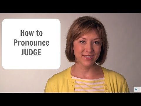Learn to Pronounce JUDGE 👩🏽‍⚖️ - American English Pronunciation Lesson #learnenglish