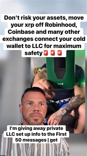 Why risk your digital assets outside cold storage? Guard your keys like your wealth depends on it-because it does. Send a dm to set up your cold wallet. #llc #business #finance #tax #assets | Jake Claver LLC | Facebook