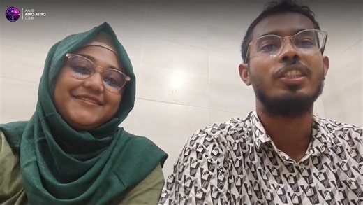 AeroAstro alumni Lec. Shahrear Jahan Santho, Lecturer at AAUB and fully funded PhD student at Rensselaer Polytechnic Institute, New York, along with Mohima Alam Lopa, Master’s student at AAUB and Lecturer at the Aeronautical Institute of Bangladesh, send their heartfelt best wishes and encouragement to the club! May Allah give them strength, guide their path, and help them to achieve every success ahead | AAUB-AeroAstro Club