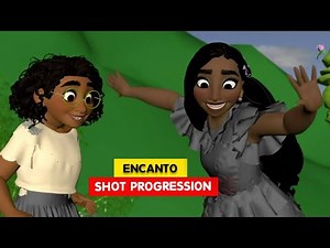 ENCANTO | Mirabel and Isabela Shot Progression | Animation Breakdowns | 3D Animation Internships