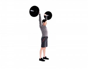 Overhead Barbell Press - Muscle & Fitness