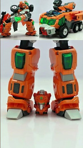 "The Ultimate Transforming Orange Robot!"