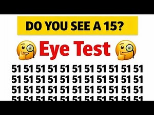 🔴Live : Only Sharp Eyes Can Pass This Eye Test! 🕵️🎯