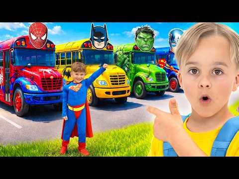 Chris and Mike training in a Superhero school!