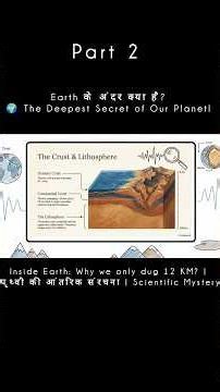 Earth के अंदर क्या है? 🌍 The Deepest Secret of Our Planet! #EarthCore | पृथ्वी की आंतरिक संरचना