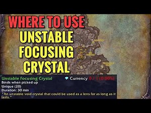 Where To Use Unstable Focusing Crystal (WoW Midnight)