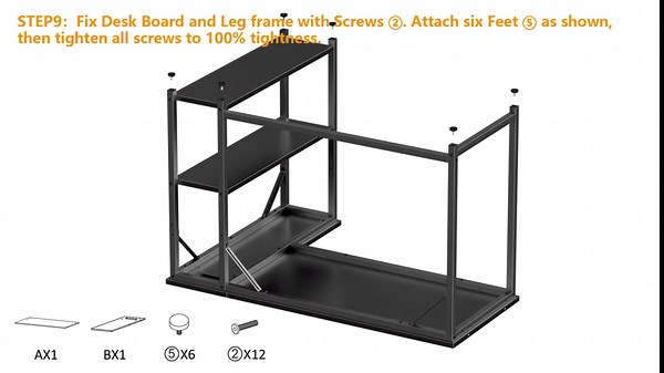 Amazon.com: Mr IRONSTONE L Shaped Desk with Power Outlets & LED Lights, Computer Desk with Long Monitor Stand, 47 Inch Office Desk, Corner Desk for Small Space, Home Office Desk, Black Oak : Home & Kitchen