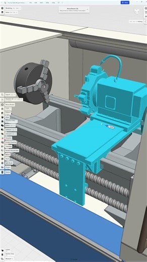 CNC Lathe Machine Design | Shapr3D CAD Modeling