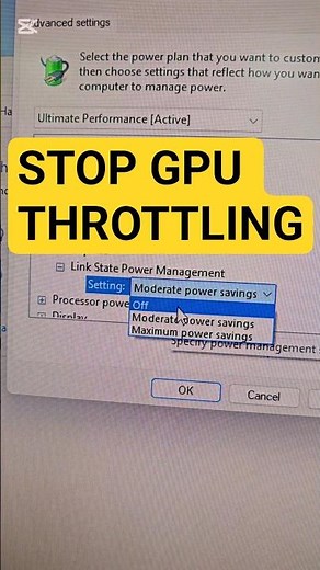 Stop Windows From Throttling Your GPU! 🛑