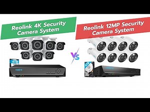 REOLINK 4K vs 12MP Security Camera 🛡️✨