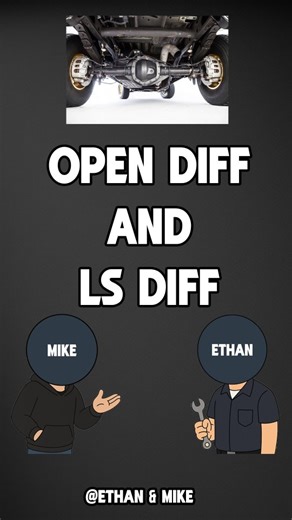 ethan & mike on Instagram: "Ethan and Mike explains two types of diff make sure to follow to learn more about cars #mechanic #mechaniclife #ethanandmike #carsdaily #opendiff"