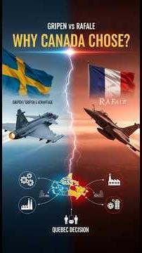 Why Canada Chose Gripen Over Rafale: The Quebec Connection Explained