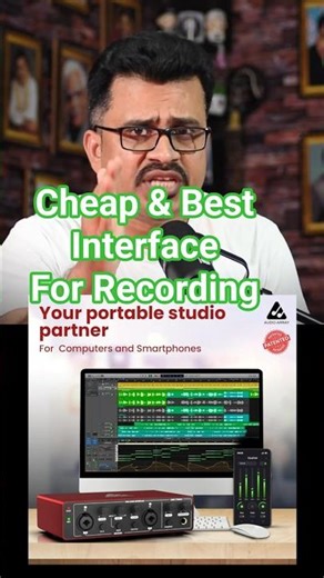 सस्ता और सबसे अच्छा Audio Interface | Dual USB Audio Interface for #singing #recordingstudio