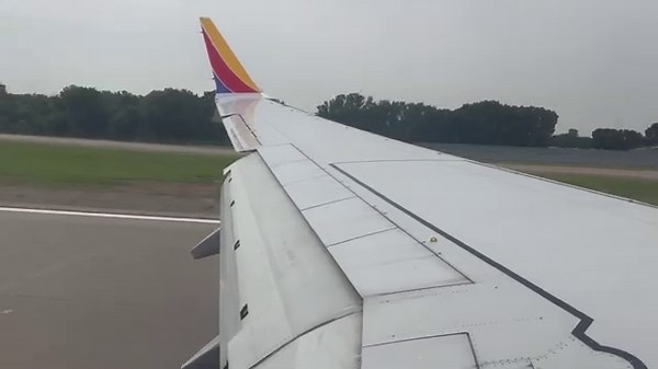 Southwest Airlines 737-MAX8 Landing Minneapolis/St. Paul MSP