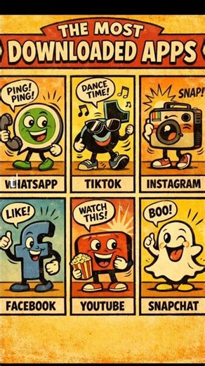 The Most Downloaded Apps in the World 📱