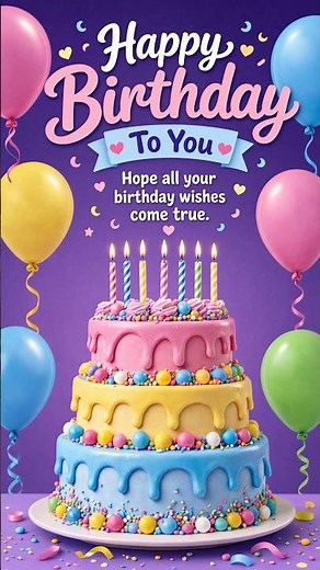 💖 Happy Birthday Song ❤️ NEW & Beautiful Version