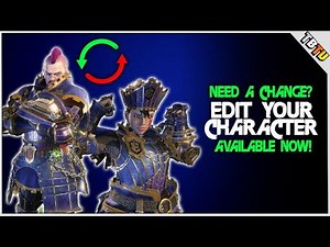 READY FOR A CHANGE? HOW TO EDIT YOUR CHARACTER! Monster Hunter World