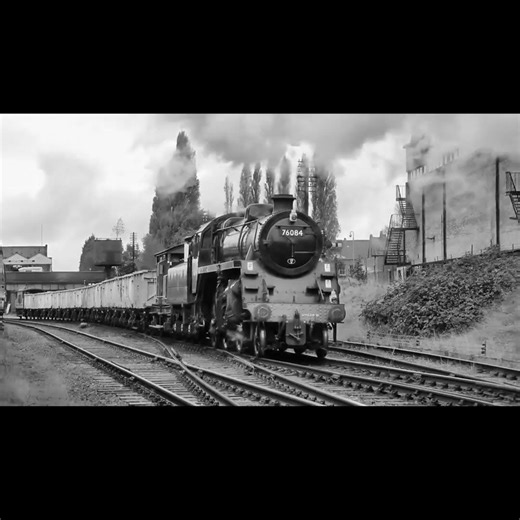 BR Standard Class 4 - No. 76084 - Loughborough - Freight - Great Central Railway #steam #freight
