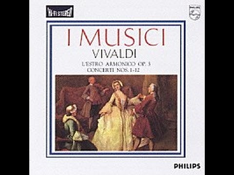 ♪ヴィヴァルディ：4つのヴァイオリンのための協奏曲 ロ短調 Op. 3, No. 10, RV 580 / ロベルト・ミケルッチ(vn),イ・ムジチ合奏団