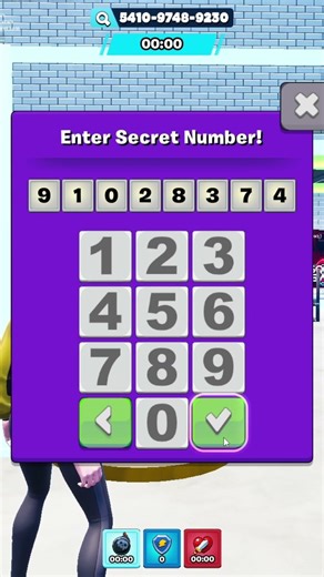 Secret Codes SQUID GAME ESCAPE [ROGUELIKE] #shorts