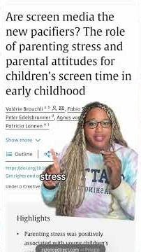 Less money = more stress and screen time