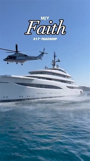 Helicopter landing onboard M/Y Faith - a 317-foot superyacht by Feadship (via @nicolajrbelardo) #yachtingnetwork #yachting #superyacht #helicopter #yacht #nauticalnetwork | Yachting Network