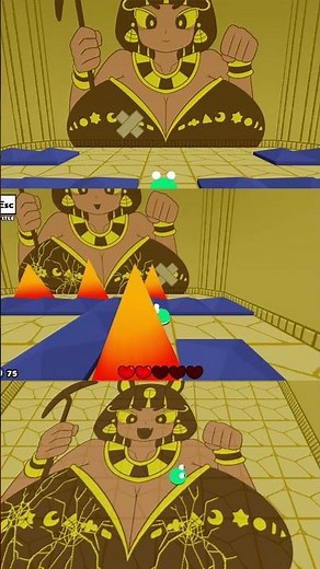 Frog vs Mural Girl Short Gameplay