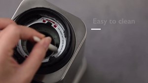 Aromaster Burr Coffee Grinder with 48 Gind Settings, Conical Coffee Bean Grinder for Home Use,Stainless Steel,40 Seconds Adjustable Timer,Anti-static,Easy to Clean with Brush