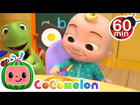 How to Eat a Healthy Breakfast Song | CoComelon Animal Time - Learning with Animals