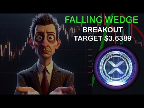 Falling Wedge Breakout ni XRP - Target Price $3.6389