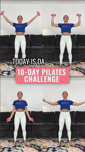 Slim Arms Workout | 10-Day Pilates Challenge - Day 7 | Optional Weights