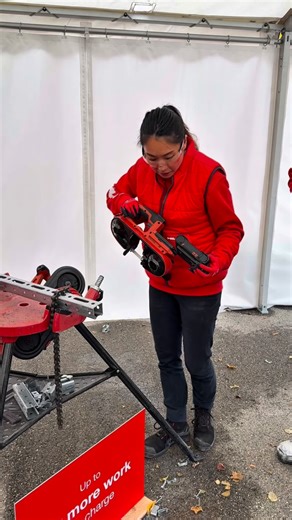 Cutting metal with a HILTI saw! #toolbrothers #unboxed2025 #hilti #tools #review | Toolbrothers