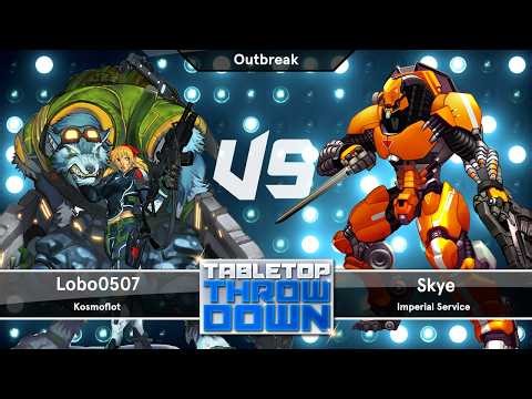 New Mission! Outbreak - Kosmoflot vs Imperial Service - Infinity N5 Battle Report