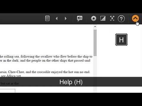 How to Read with Bookshare Web Reader