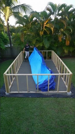 DIY Above Ground Pool Installation and Landscaping#abovegroundpool#poolinstallation#diyprojects