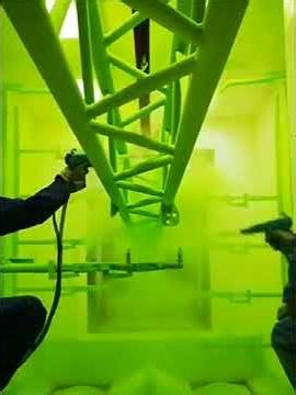 Vertical Powder Coating Production Line – Semi / Fully Automatic